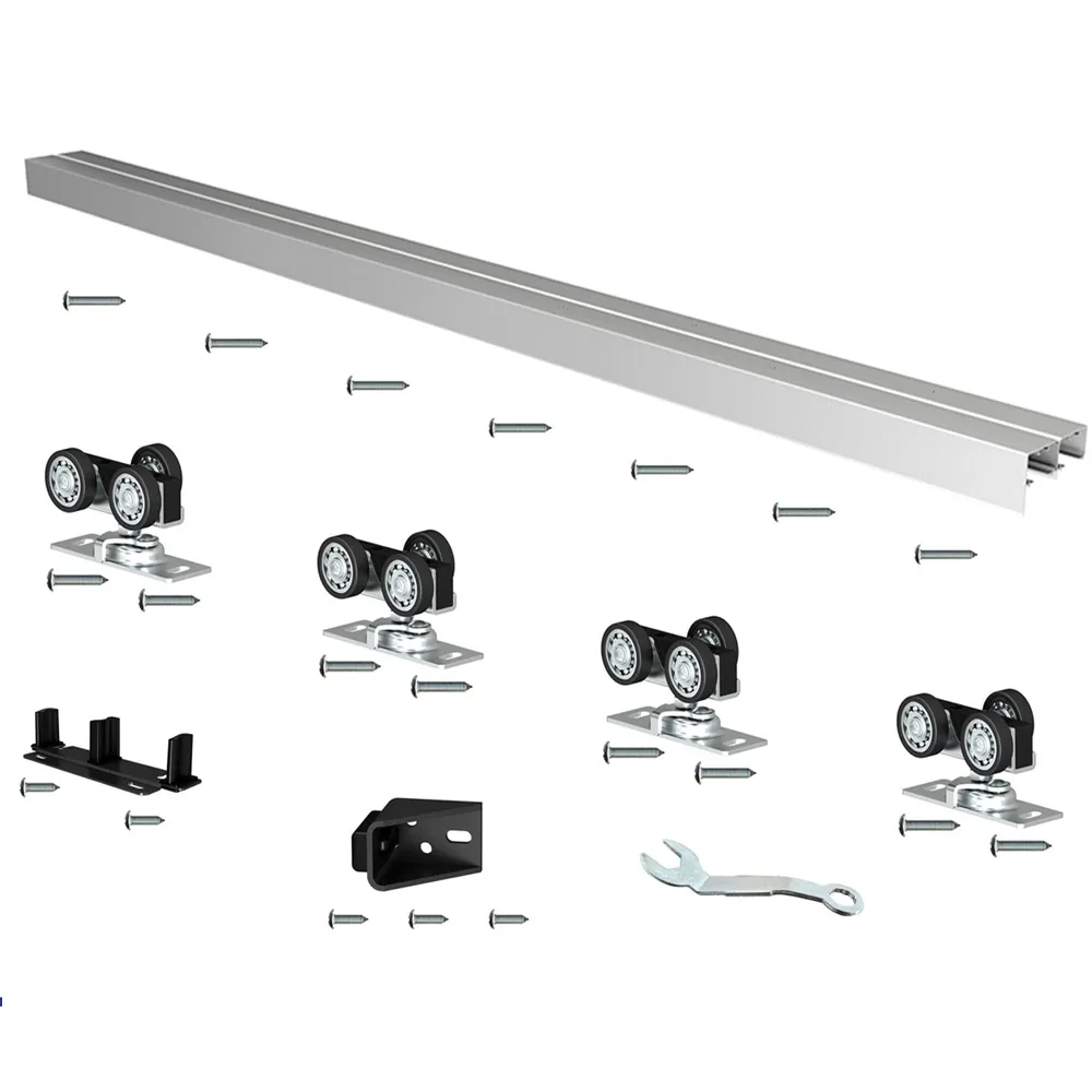 bypass closet door hardware