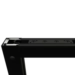 metal glass pocket door frame