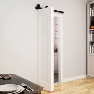 folding closet barn door